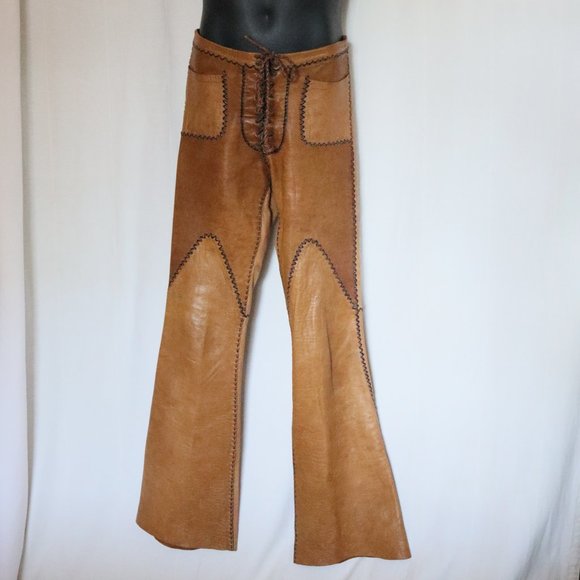 70s leather pants Clearance